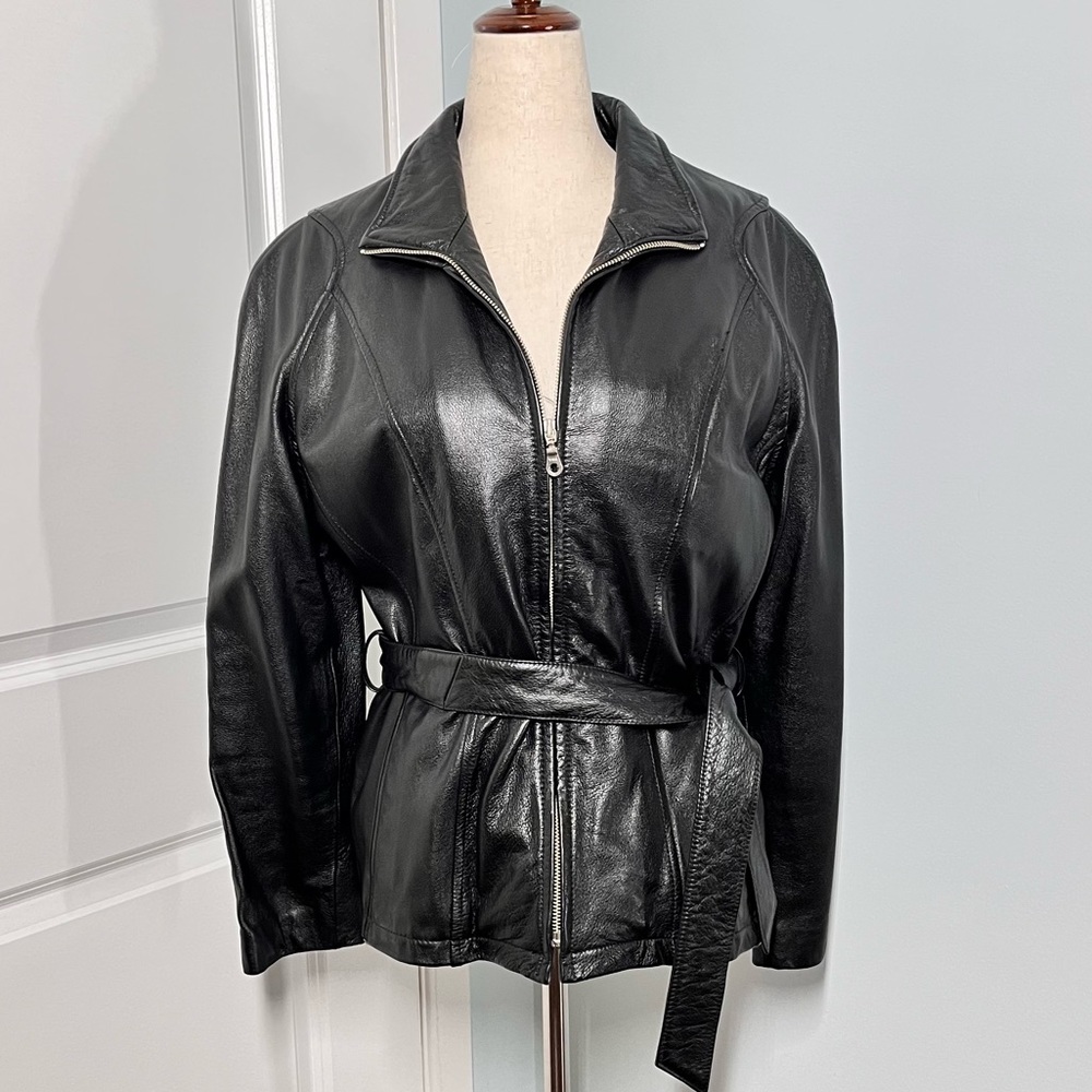 Wilsons 100% genuine leather zip up jacket detachable thinsulate  jacket… - Picture 6 of 16